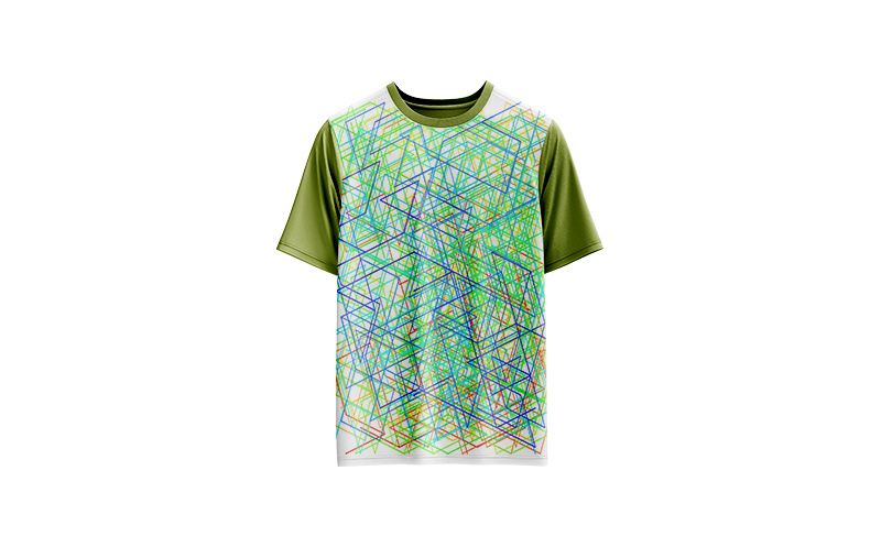 Crazy Knight Line — Generative artwork exploring dynamic line paths with algorithmic variation